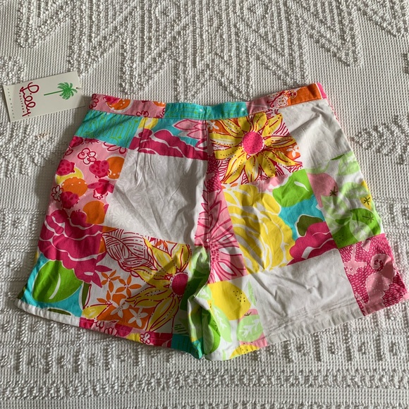 Vintage HighWaisted Patchwork Short Lilly Pulitzer - Picture 2 of 6